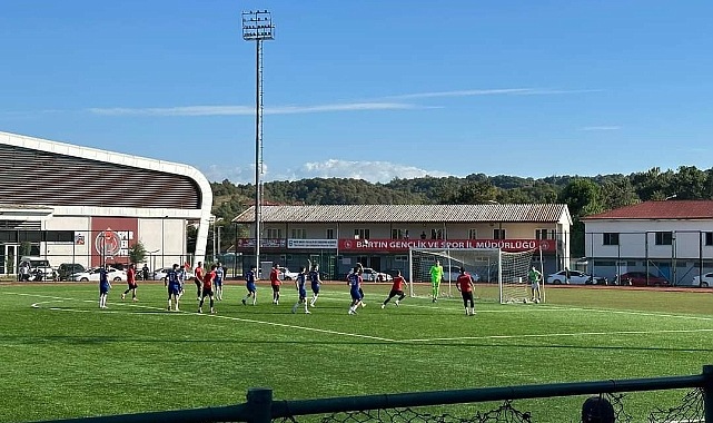 Hazırlık maçında ilk yarı sona erdi