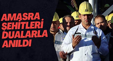 Amasra maden şehitleri dualarla anıldı
