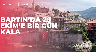 Bartın'da 29 Ekim Cumhuriyet Bayramı'na bir gün kala 