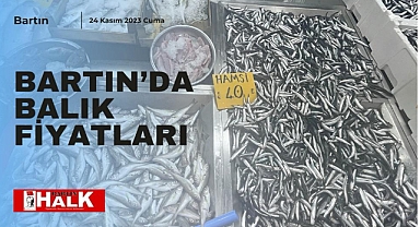Bartın'da Balık Fiyatları