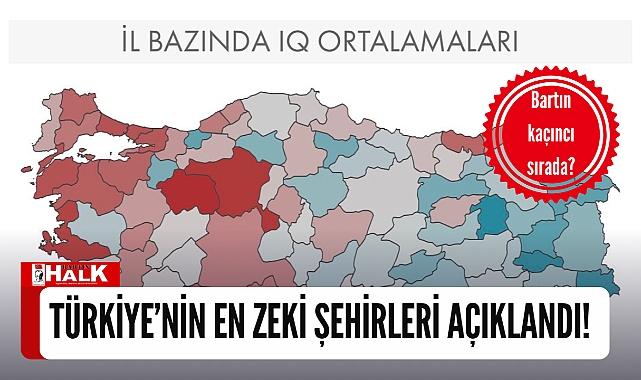 Türkiye'nin en zeki şehirleri açıklandı!