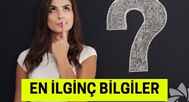 EN İLGİNÇ BİLGİLER