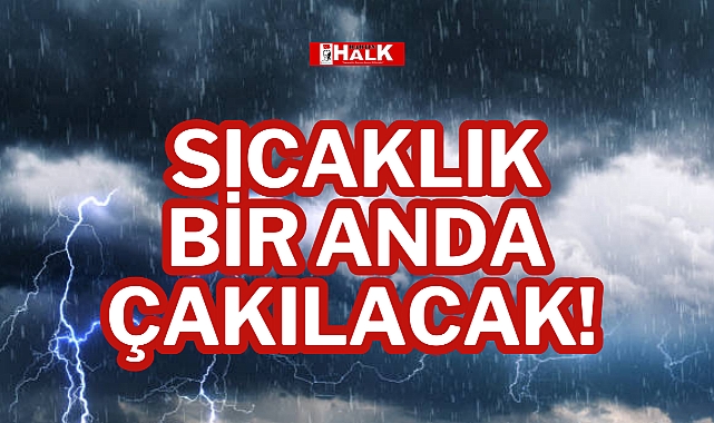 SICAKLIK BİR ANDA ÇAKILACAK!