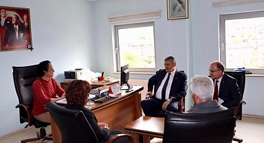 Akın’dan Özlem Koçak’a ziyaret