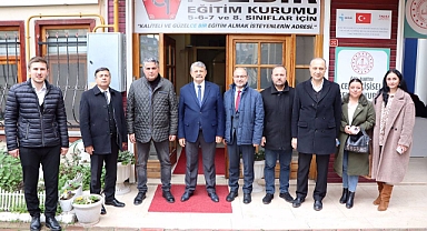 Akın eğitim kurumlarını ziyaret etti