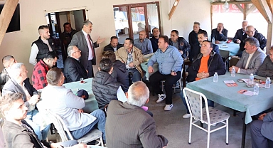 Akın: “Kalkınma hamlesini köylerimizden başlatacağız”