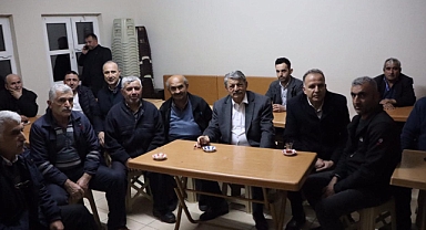 Akın Vatandaşlarla bir araya gelmeye devam ediyor