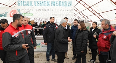 Arslan, Kahramanmaraş’ta incelemelerini sürdürüyor