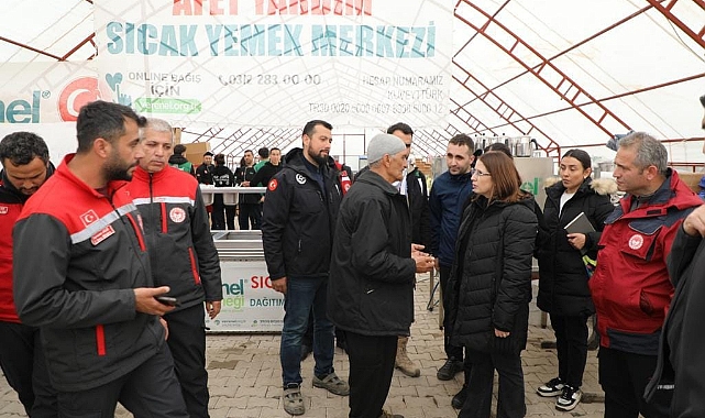 Arslan, Kahramanmaraş’ta incelemelerini sürdürüyor