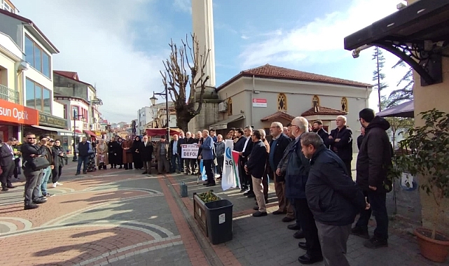 Bartın’da Mescid-i Aksa’ya yapılan saldırılar kınandı!