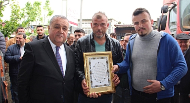 Başkan açılışa katıldı