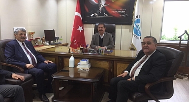 Başkan’dan Yaşar Dönmez’e hayırlı olsun ziyareti