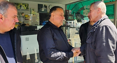 Başkan Ulus’ta Esnaf gezdi