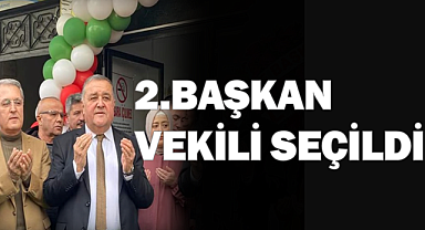 Belediye 2.Başkan Vekili Seçildi.
