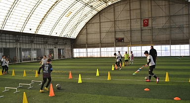 Beşiktaş Futbol Okulu eğitimlerini dürdürüyor