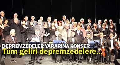 DEPREMZEDELER YARARINA KONSER
