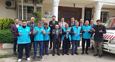 Dualarla yola çıktılar