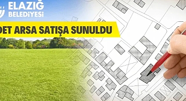 Elazığ'da 16 adet arsa satılacak