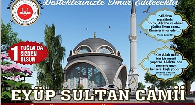 Eyüp Sultan Camii yardımlarınızı bekliyor