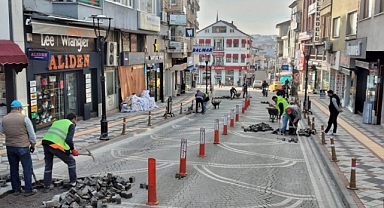 Fen işleri hafta sonu da mesaideydi