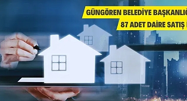 Güngören Belediyesinden 87 adet daire satış ihalesi