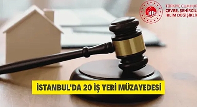 İstanbul'da 20 dükkan satışa sunuldu