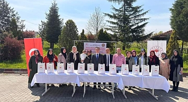 Kadın çiftçilere barbunya tohumu