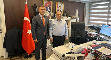 Mutlu, Bakan yardımcısı Kalaycı ile görüştü