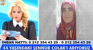 Şennur Çolak aranıyor