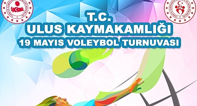 19 Mayıs Voleybol Turnuvası başlıyor