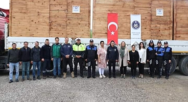 3 konteyner daha yola çıktı