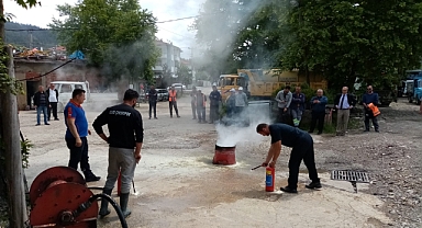 AFAD, Belediye personeline uygulamalı eğitim verdi