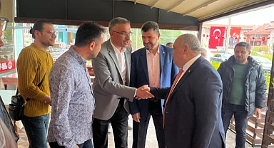 Aldatmaz, Memur-Sen Temsilcileri ile bir araya geldi