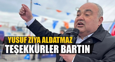 ALDATMAZ ‘’TEŞEKKÜRLER BARTIN’’