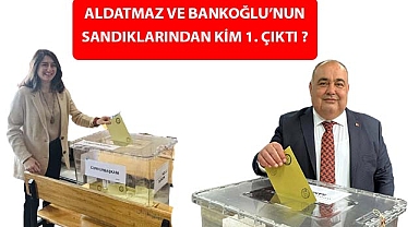 Aldatmaz ve Bankoğlu’nun oy kullandığı sandıktan kim 1. çıktı