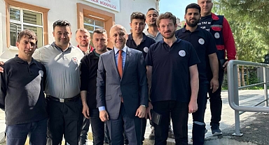 Altınçubuk'tan Sağlık Müdürlüğü Personeli 'ne ziyaret