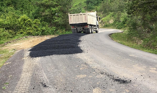 Asfalt Çalışmaları aralıksız sürüyor