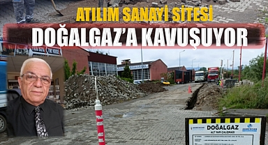 Atılım Sanayi Sitesi’nde Doğalgaz çalışmaları başladı