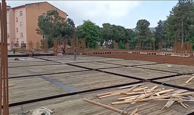 Bartın Merkez Cami ve Külliyesi İnşaatı devam ediyor