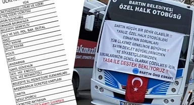 Bartın Özel Halk Otobüsleri yine isyanda