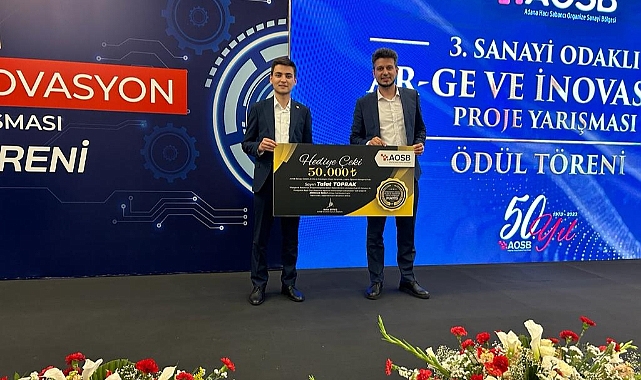 BARÜ Fen Fakültesi öğrencisinin “Rota Virüs” aşı çalışmasına ödül