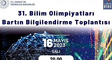 Bilim Olimpiyatları Bartın toplantısı yapılacak