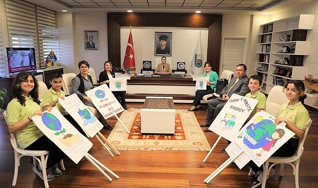 Borsa İstanbul Ortaokulu’ndan Vali Arslan’a ziyaret