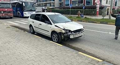 Çatmaca Mevkiinde Trafik Kazası