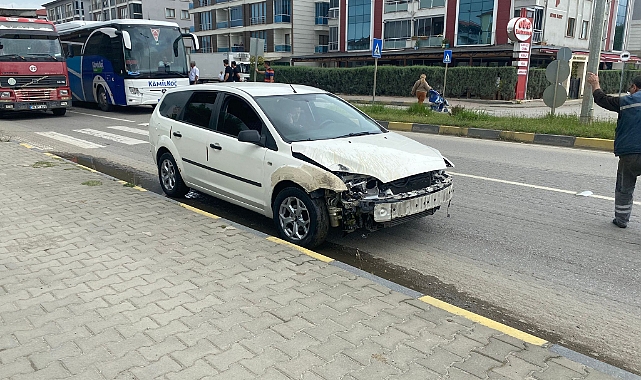 Çatmaca Mevkiinde Trafik Kazası