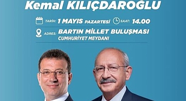 CHP Bartın İl Başkanlığı'ndan Mitinge davet