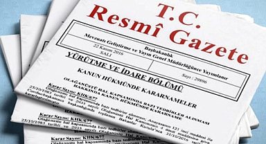 Devlete olan borçların yapılandırılması Resmi Gazete'de yayımlandı