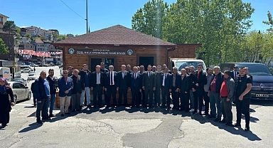 Durak alanında yapılan dinlenme alanı hizmete girdi