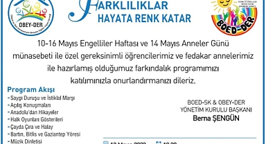 ‘Farklılıklar Hayata Renk Katar”