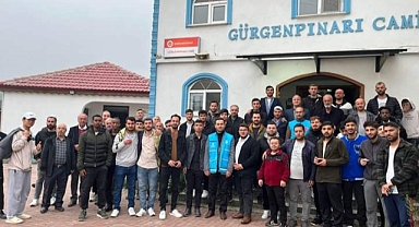Gençler sabah namazında buluştu